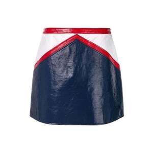 Courreges - Blue Rangers Vinyl Mini Skirt - FR 42